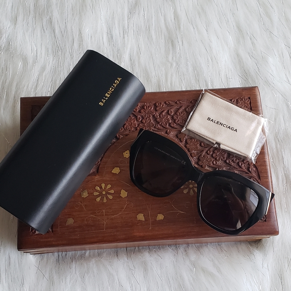 Balenciaga 57mm Cat Eye Sunglasses